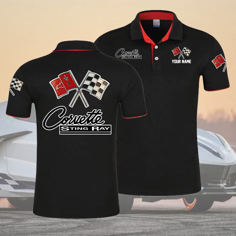 MGYLPC1418 Chevrolet Corvette C2 Polo Shirt - Famjoys MGYLPC1418 Chevrolet Corvette C2 Polo Shirt - Famjoys