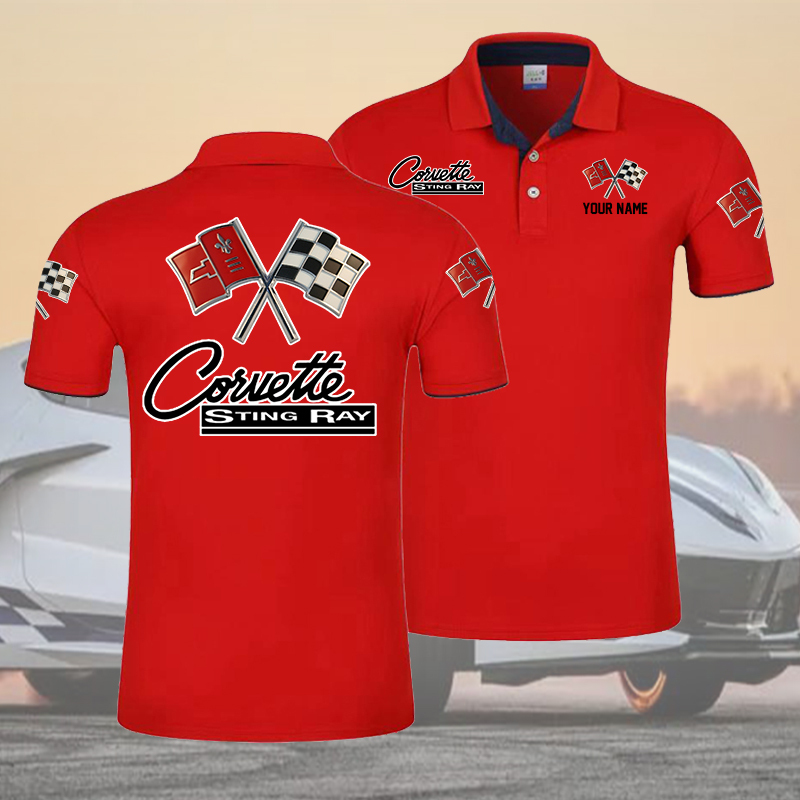 MGYLPC1418 Chevrolet Corvette C2 Polo Shirt - Famjoys MGYLPC1418 Chevrolet Corvette C2 Polo Shirt - Famjoys