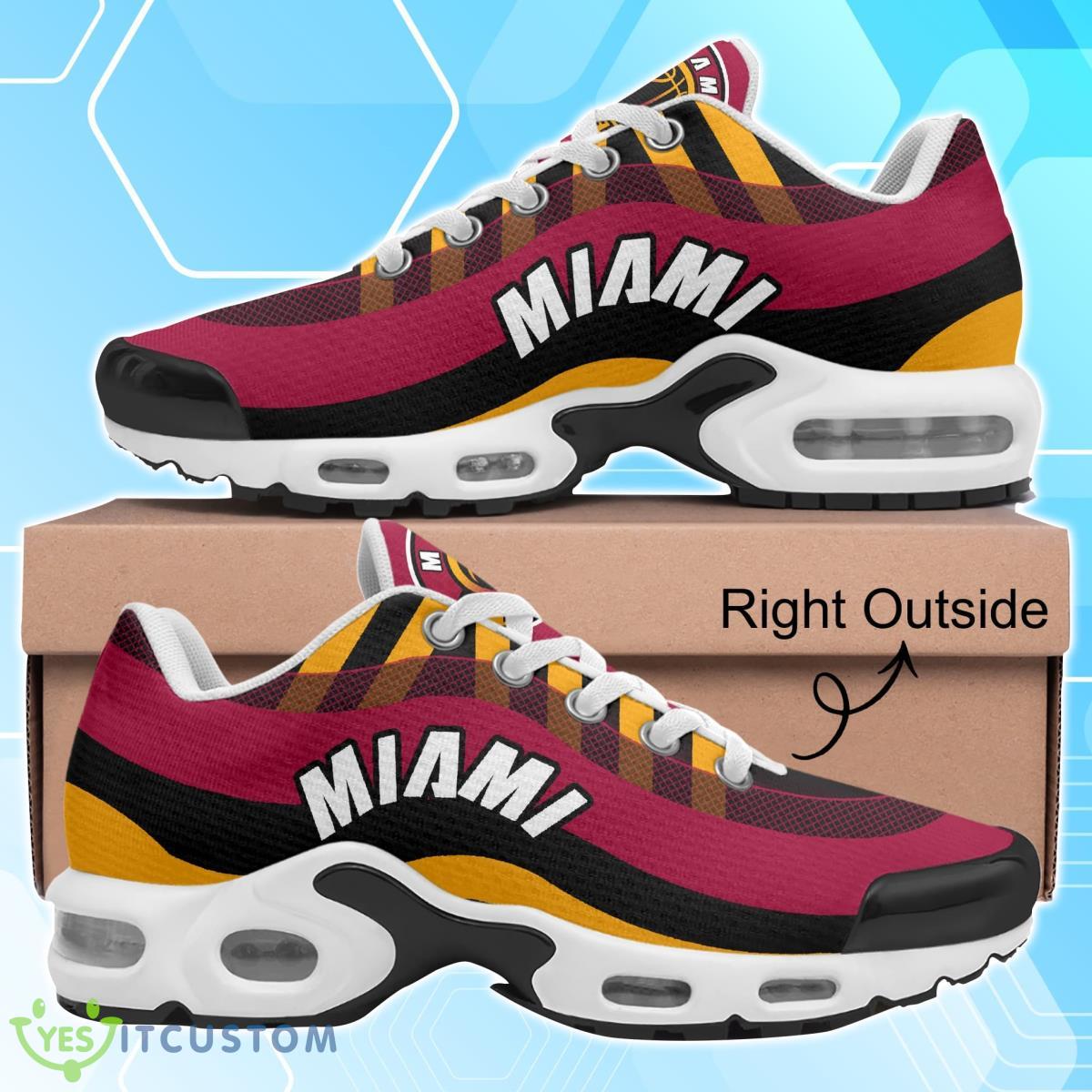 Miami Basketball Air Cushion Shoes For Fans Personalized Name Air Cushion Sports Shoes Sneaker KLTNS220346
