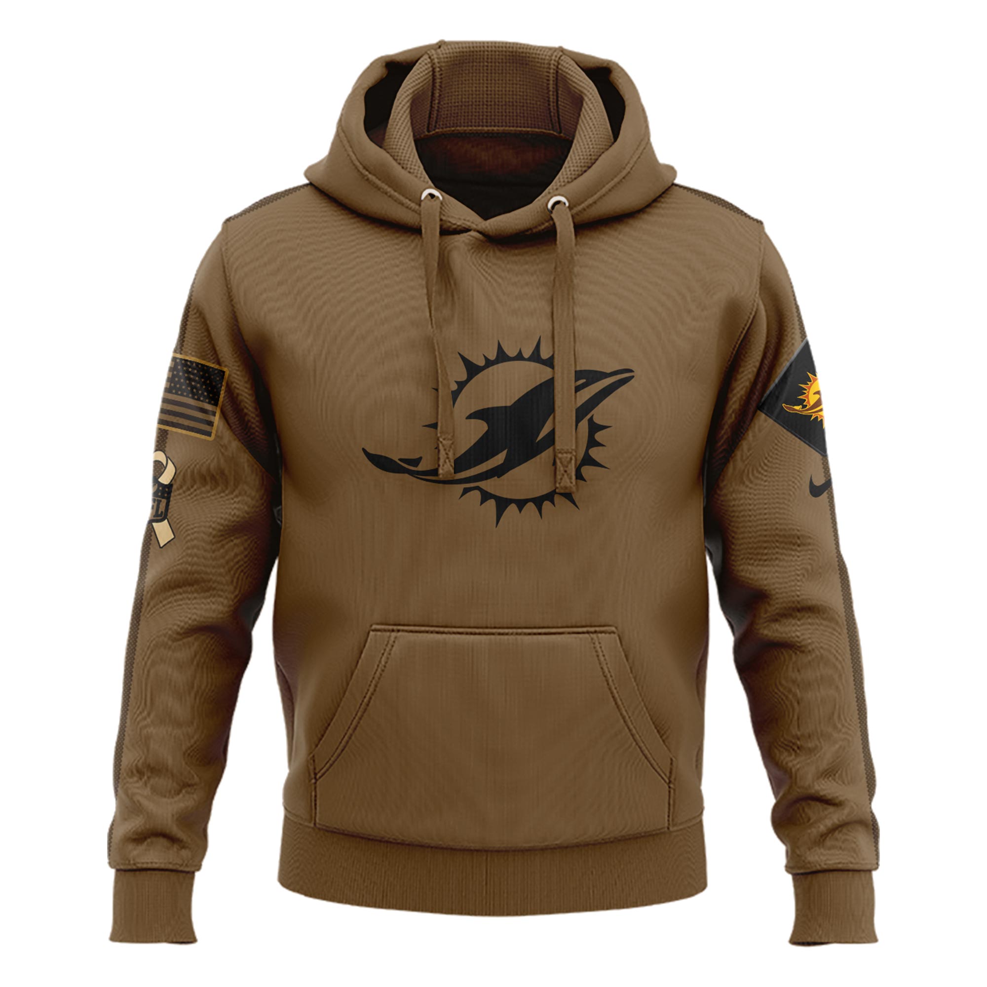 Miami Dolphin Veterans Hoodie - Famjoys Miami Dolphin Veterans Hoodie - Famjoys