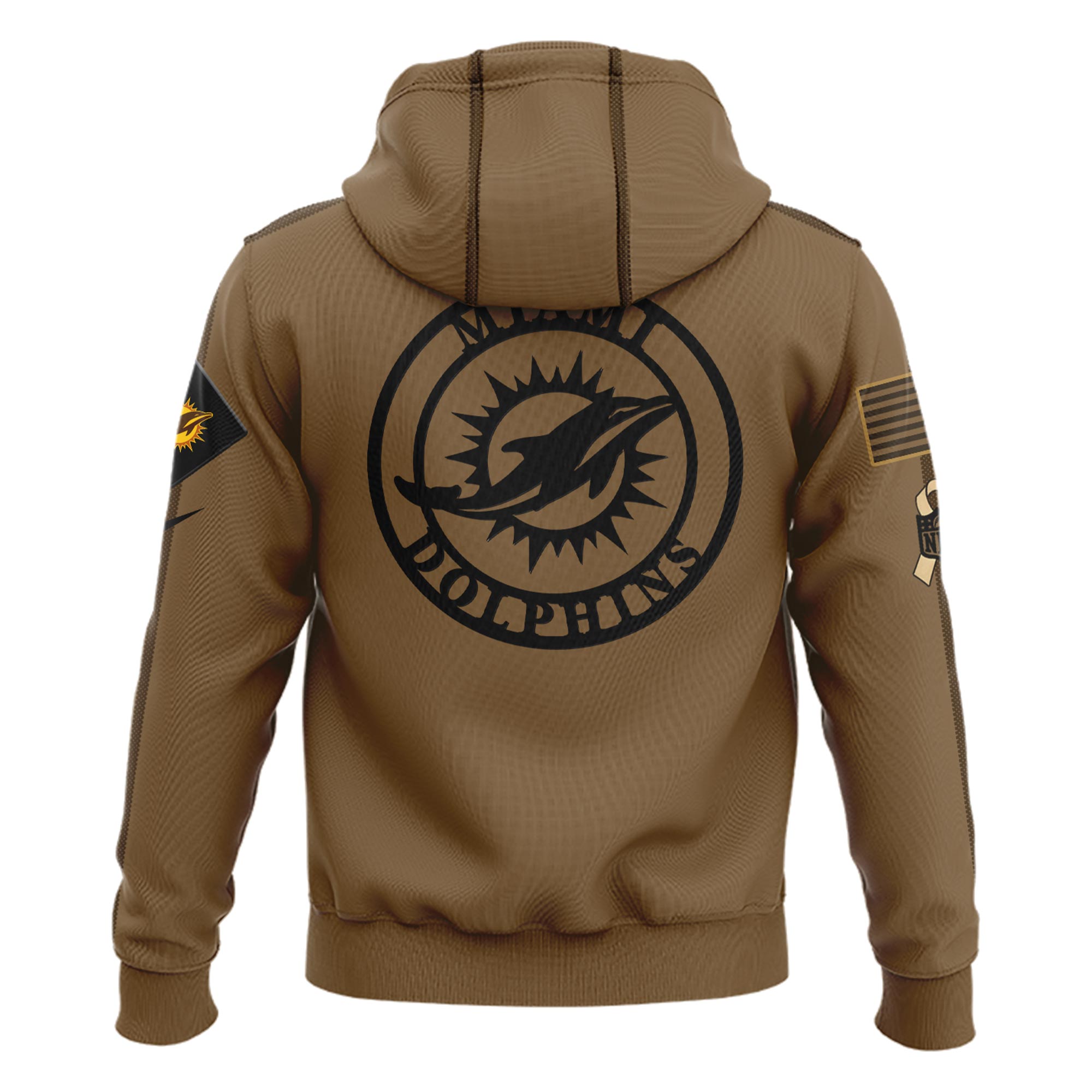 Miami Dolphin Veterans Hoodie - Famjoys Miami Dolphin Veterans Hoodie - Famjoys