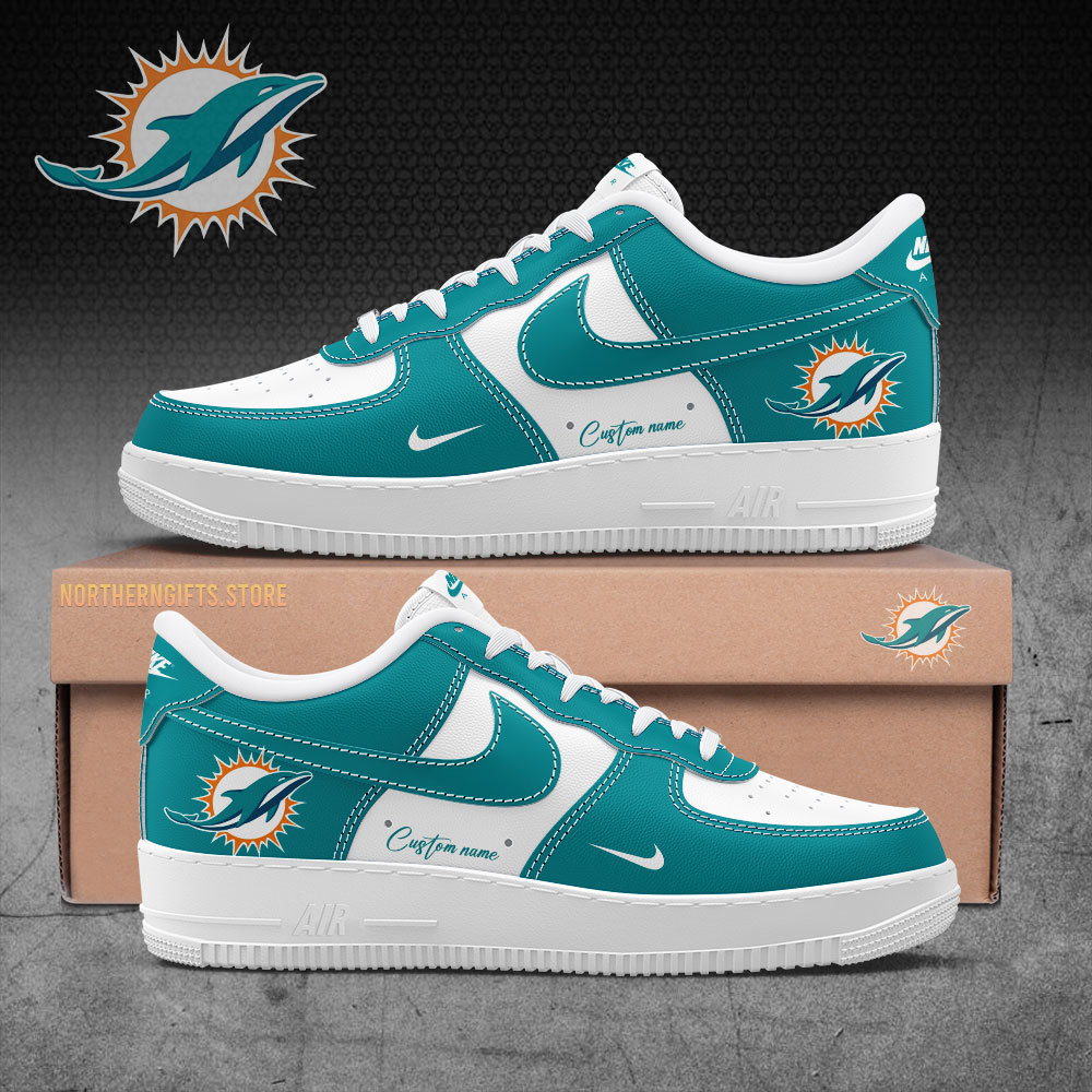 Miami Dolphins 1 Sneaker SP06042401ID10DS10 - Famjoys Miami Dolphins 1 Sneaker SP06042401ID10DS10 - Famjoys