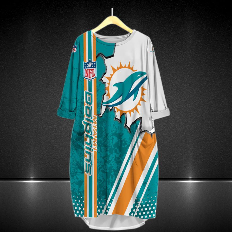 Miami Dolphins All Over Print Apparel3696 - Famjoys Miami Dolphins All Over Print Apparel3696 - Famjoys