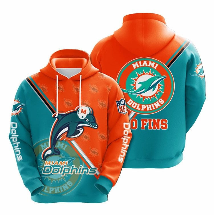 Miami Dolphins Hoodie - Famjoys Miami Dolphins Hoodie - Famjoys