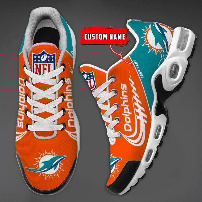 Miami Dolphins TN Sport Shoes - Famjoys Miami Dolphins TN Sport Shoes - Famjoys