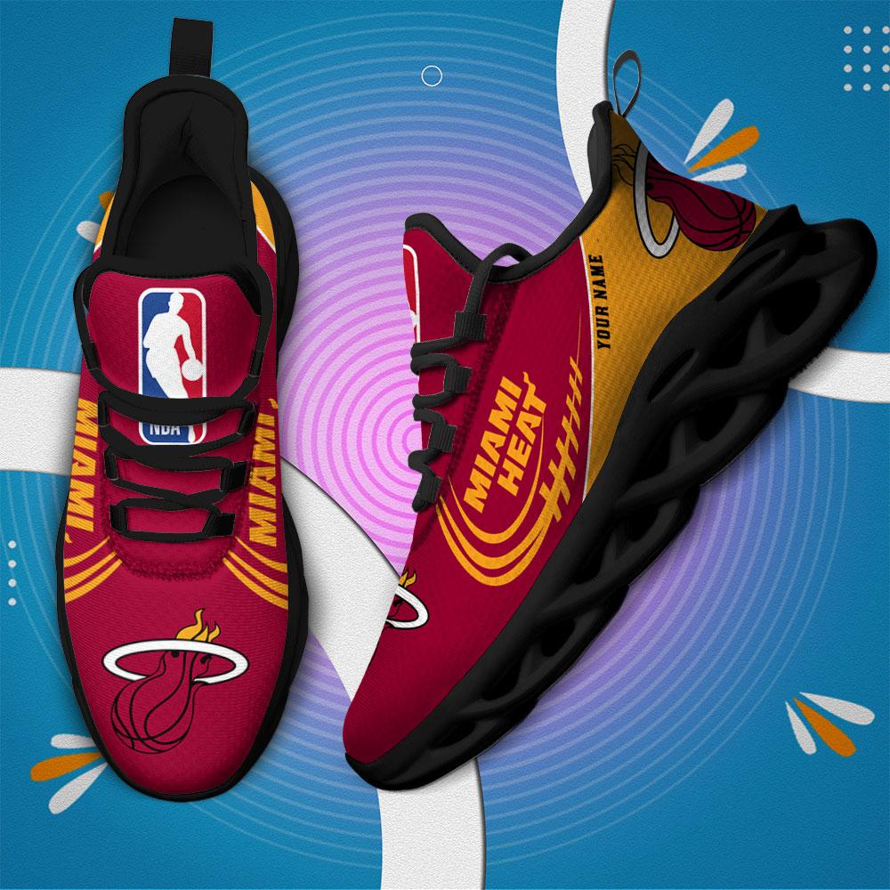 Miami Heat Max Soul Shoes - Famjoys Miami Heat Max Soul Shoes - Famjoys