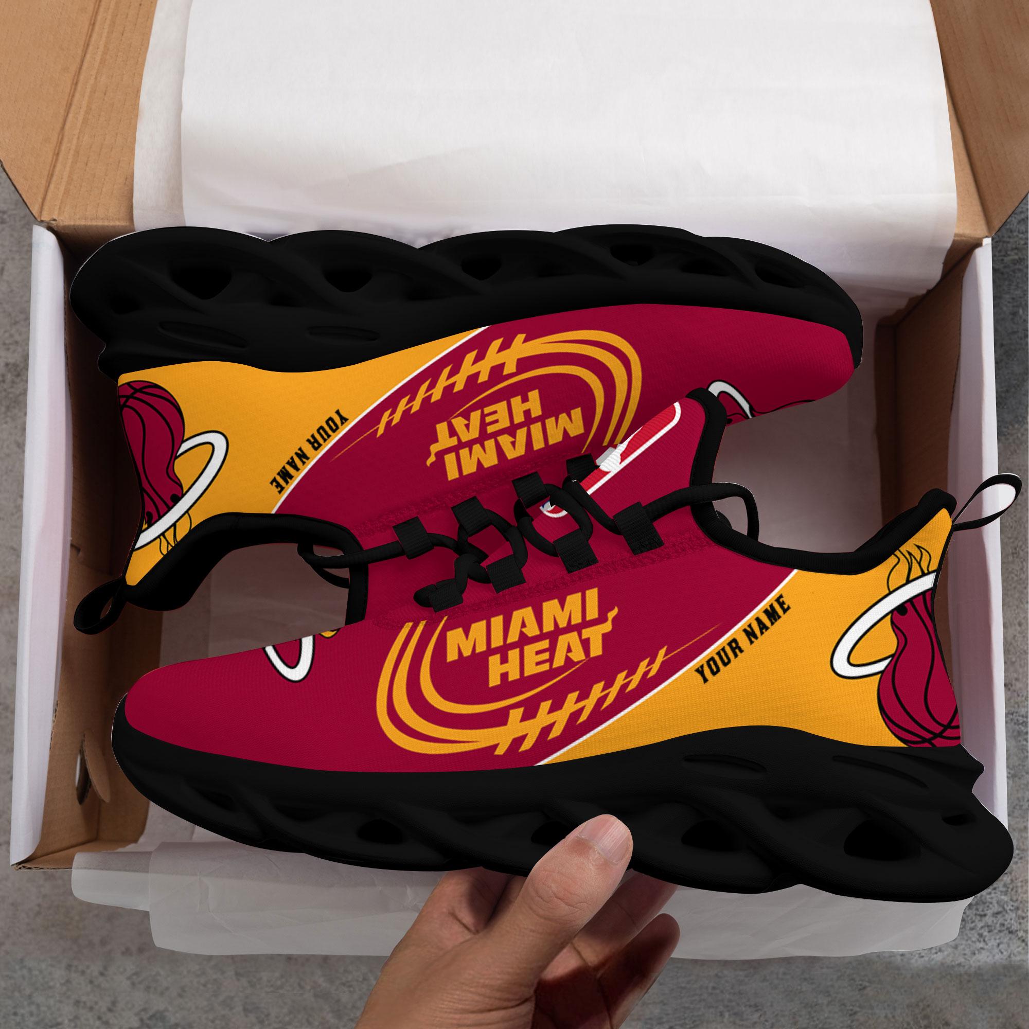 Miami Heat Max Soul Shoes - Famjoys Miami Heat Max Soul Shoes - Famjoys