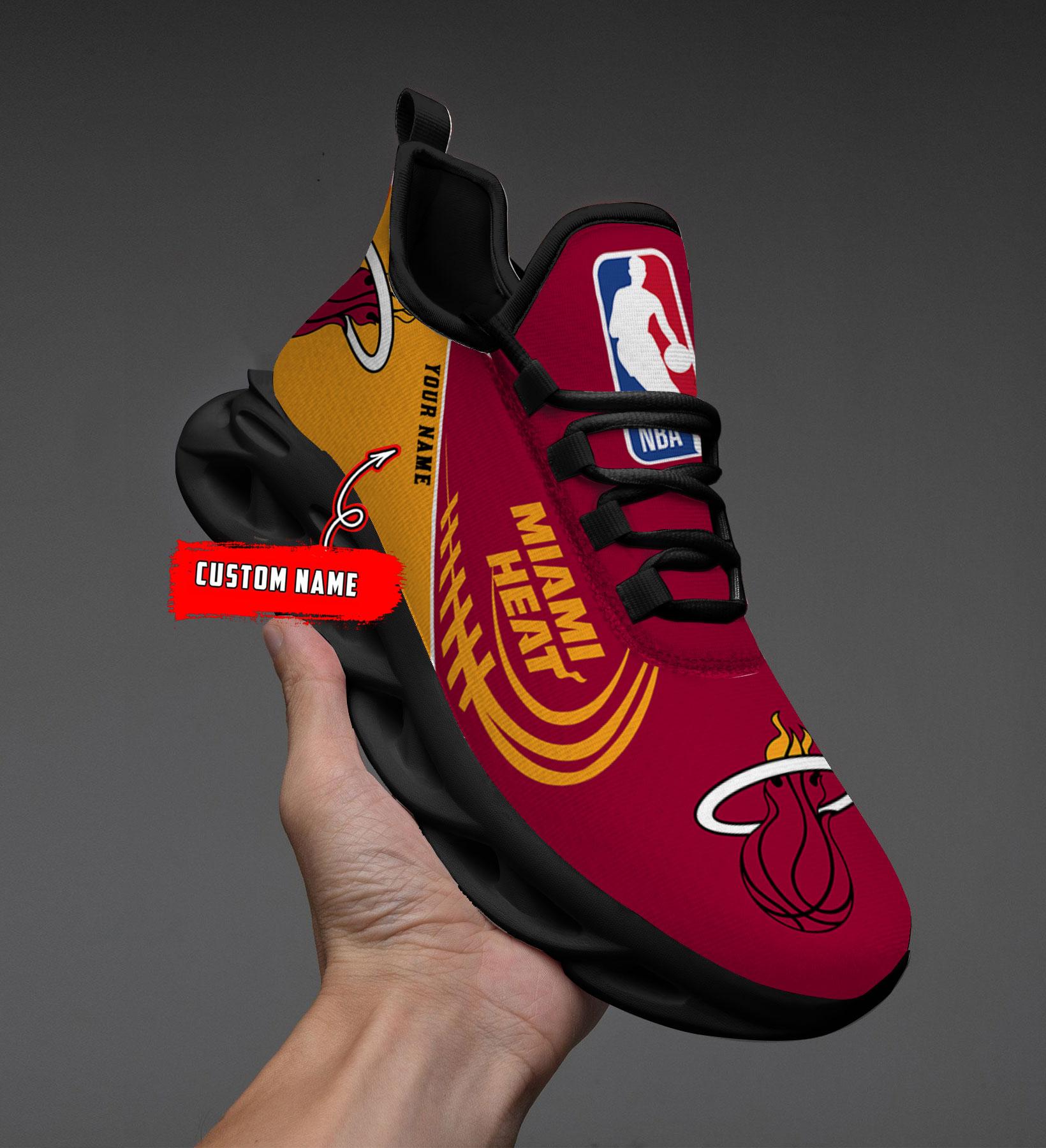 Miami Heat Max Soul Shoes - Famjoys Miami Heat Max Soul Shoes - Famjoys