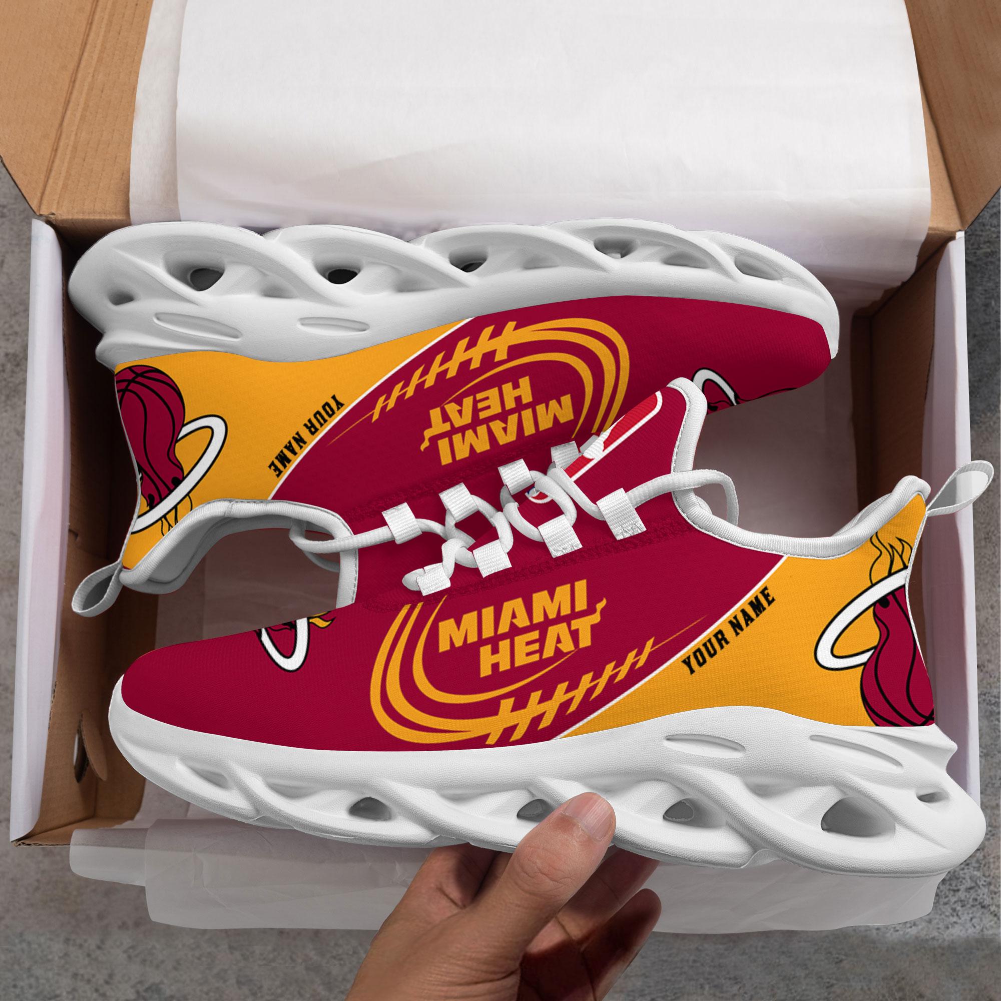 Miami Heat Max Soul Shoes - Famjoys Miami Heat Max Soul Shoes - Famjoys