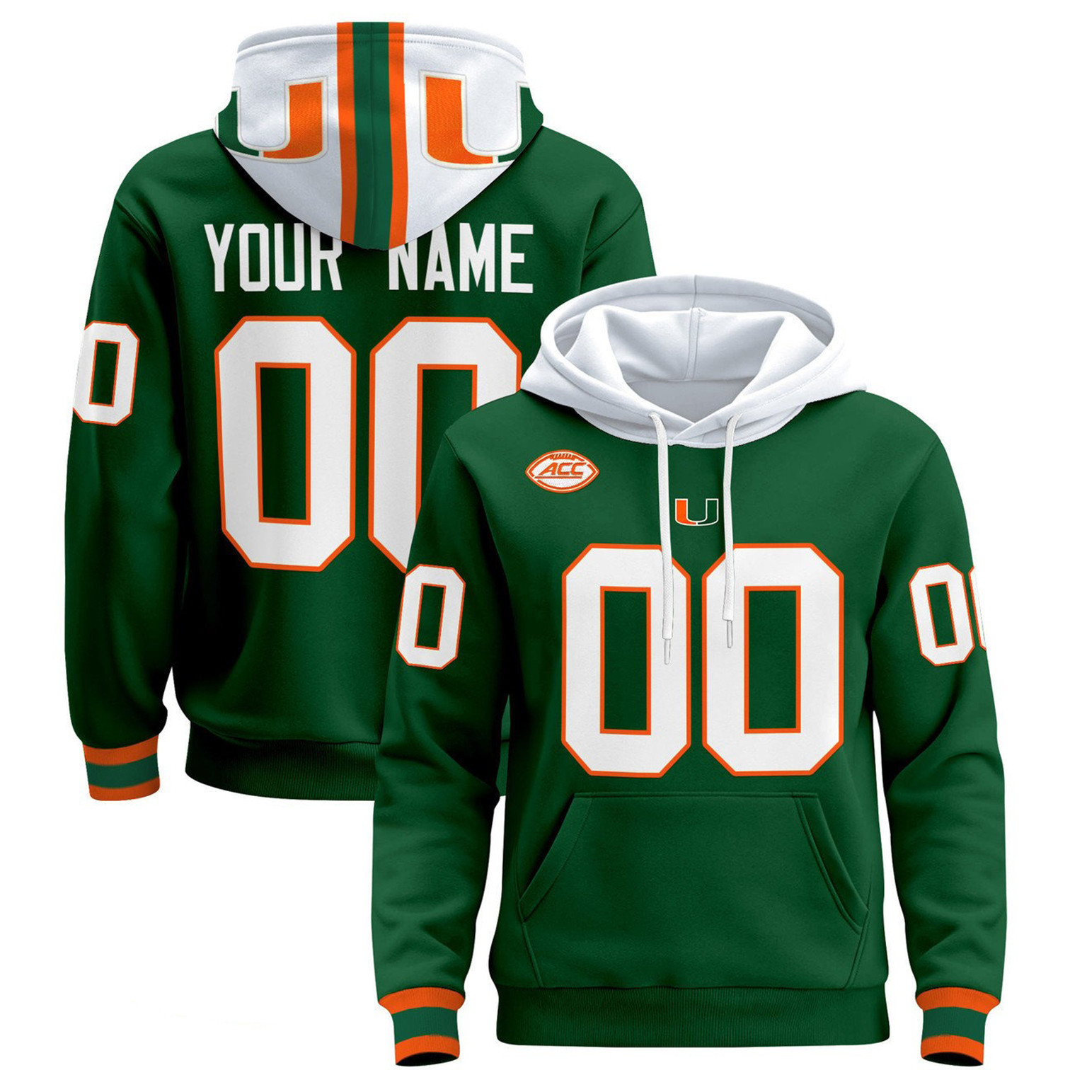 Miami Hurricanes Football Hoodie - Famjoys Miami Hurricanes Football Hoodie - Famjoys