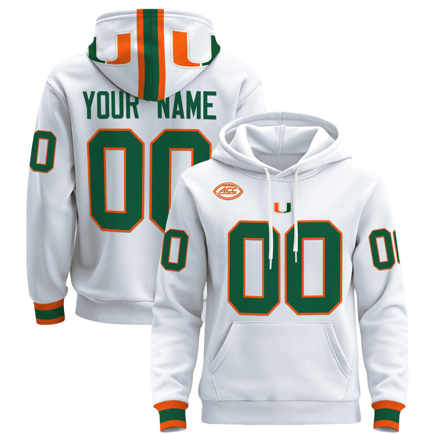 Miami Hurricanes Football Hoodie - Famjoys Miami Hurricanes Football Hoodie - Famjoys