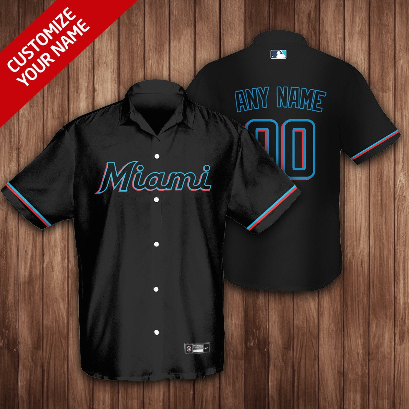 Miami Marlins Hawaiian Shirt