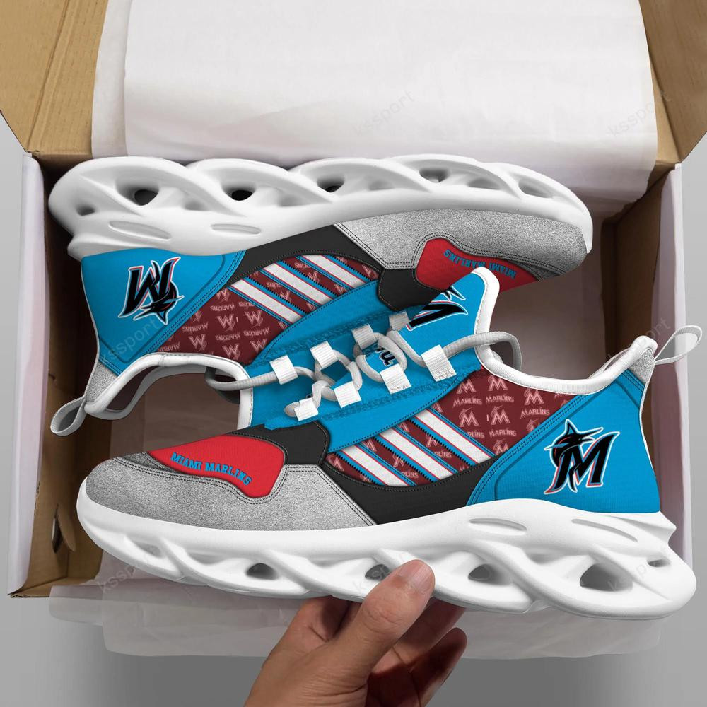 Miami Marlins Max Soul Clunky, Running Sneakers  