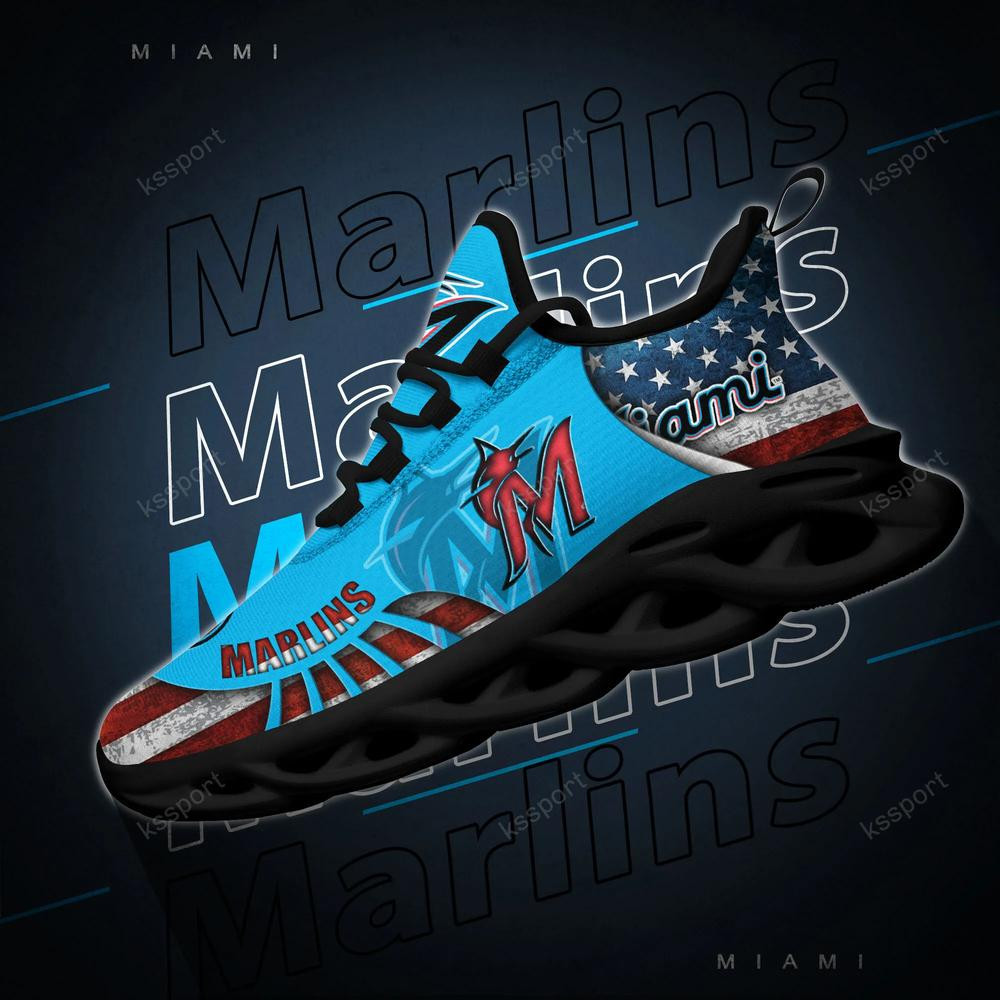 Miami Marlins Max Soul Clunky Shoes