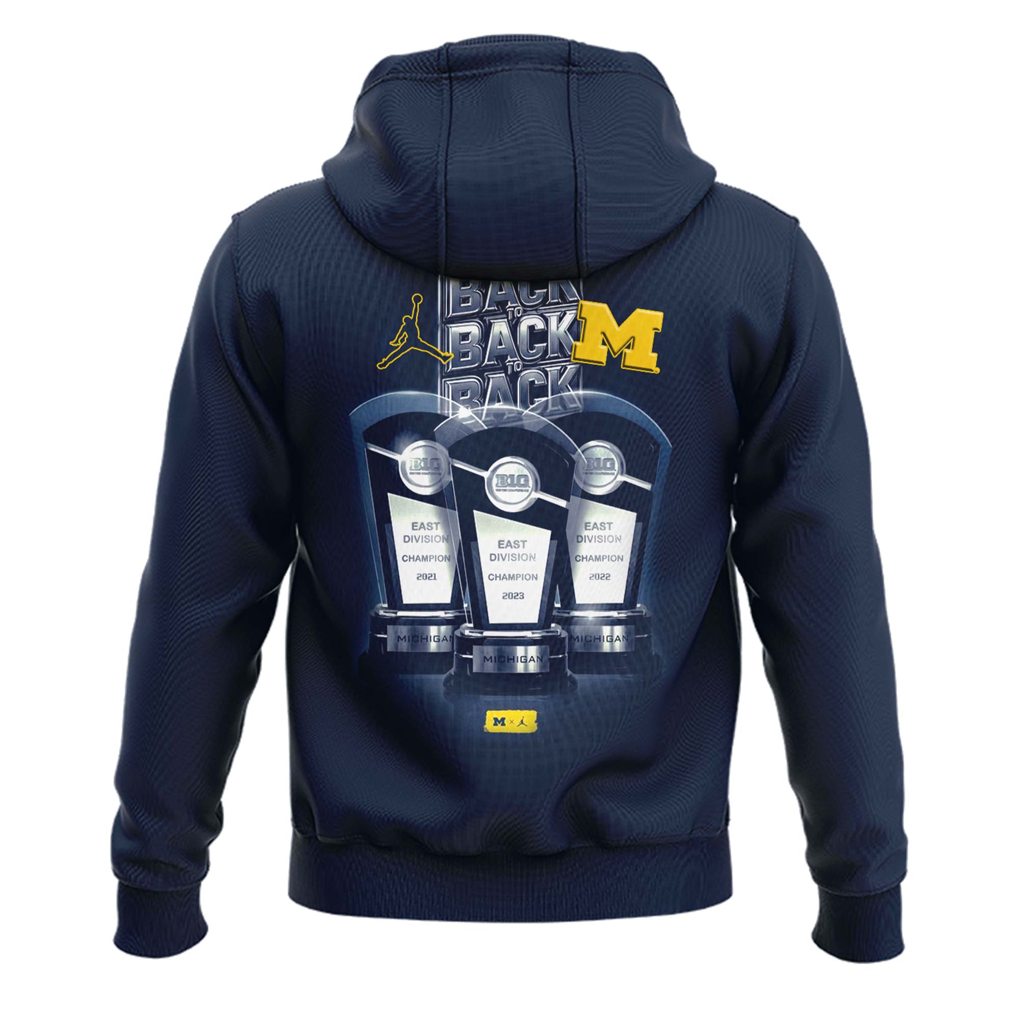 Michigan Football NCAA Back To Back BIG TEN Champions 002 - Famjoys Michigan Football NCAA Back To Back BIG TEN Champions 002 - Famjoys
