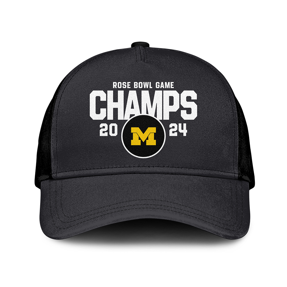 Michigan Football NCAA ROSE BOWL GAME Champions Hoodie 03 - Famjoys Michigan Football NCAA ROSE BOWL GAME Champions Hoodie 03 - Famjoys