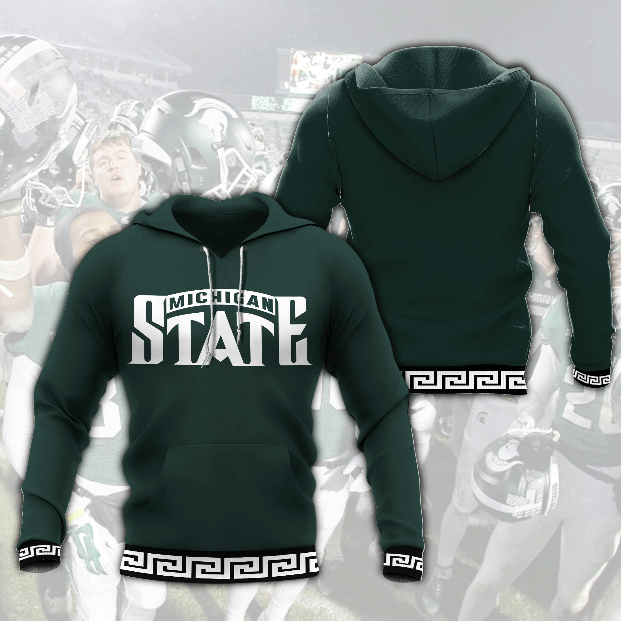 Michigan State 3D All Over Printed Shirt - Famjoys