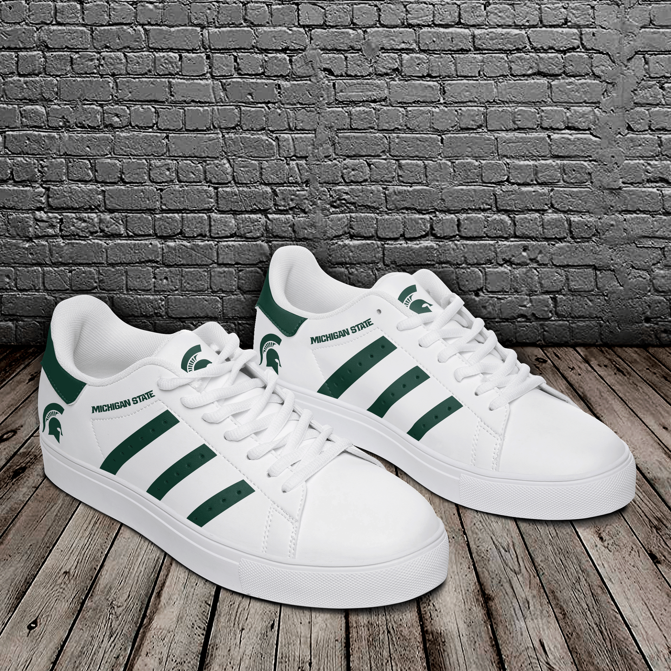 Michigan State Sneakers Shoes