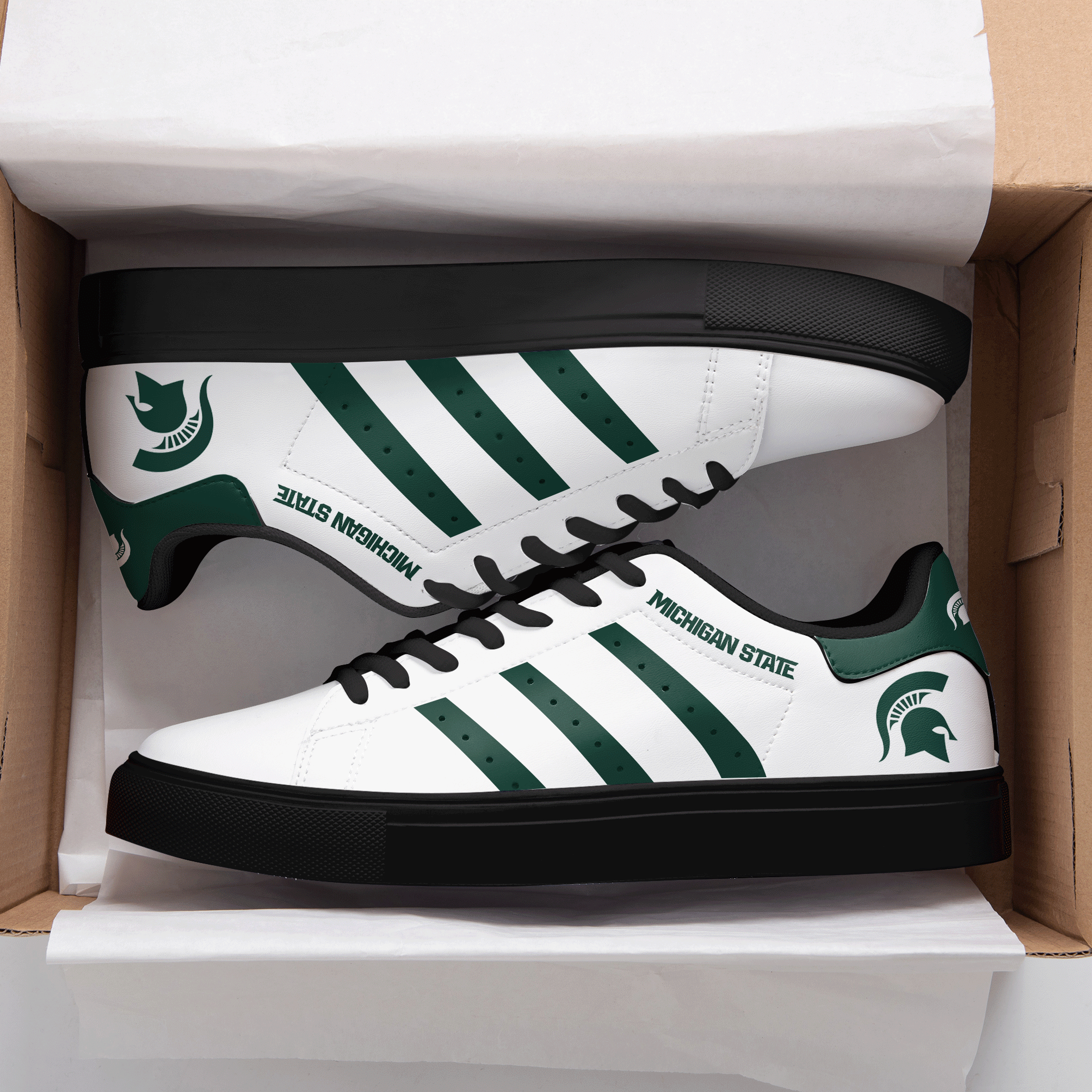 Michigan State Sneakers Shoes