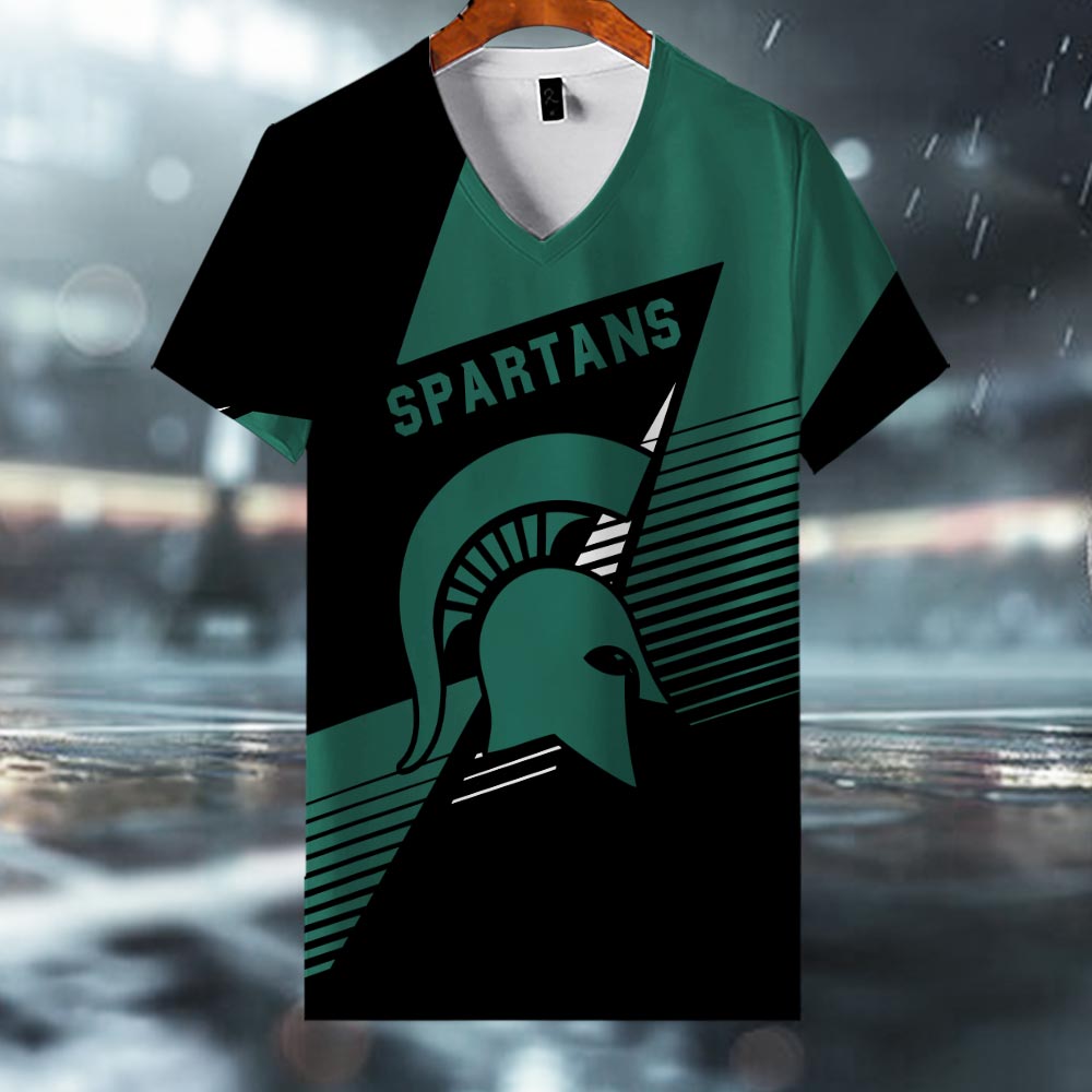 Michigan State Spartans 3D Apparel - Famjoys Michigan State Spartans 3D Apparel - Famjoys