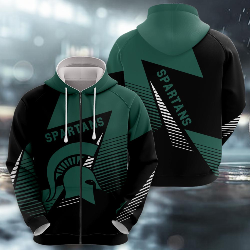 Michigan State Spartans 3D Apparel - Famjoys Michigan State Spartans 3D Apparel - Famjoys