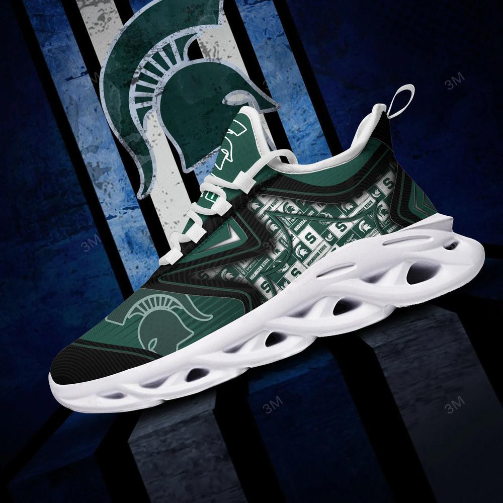 Michigan State Spartans Max Soul Clunky Shoes - Famjoys Michigan State Spartans Max Soul Clunky Shoes - Famjoys