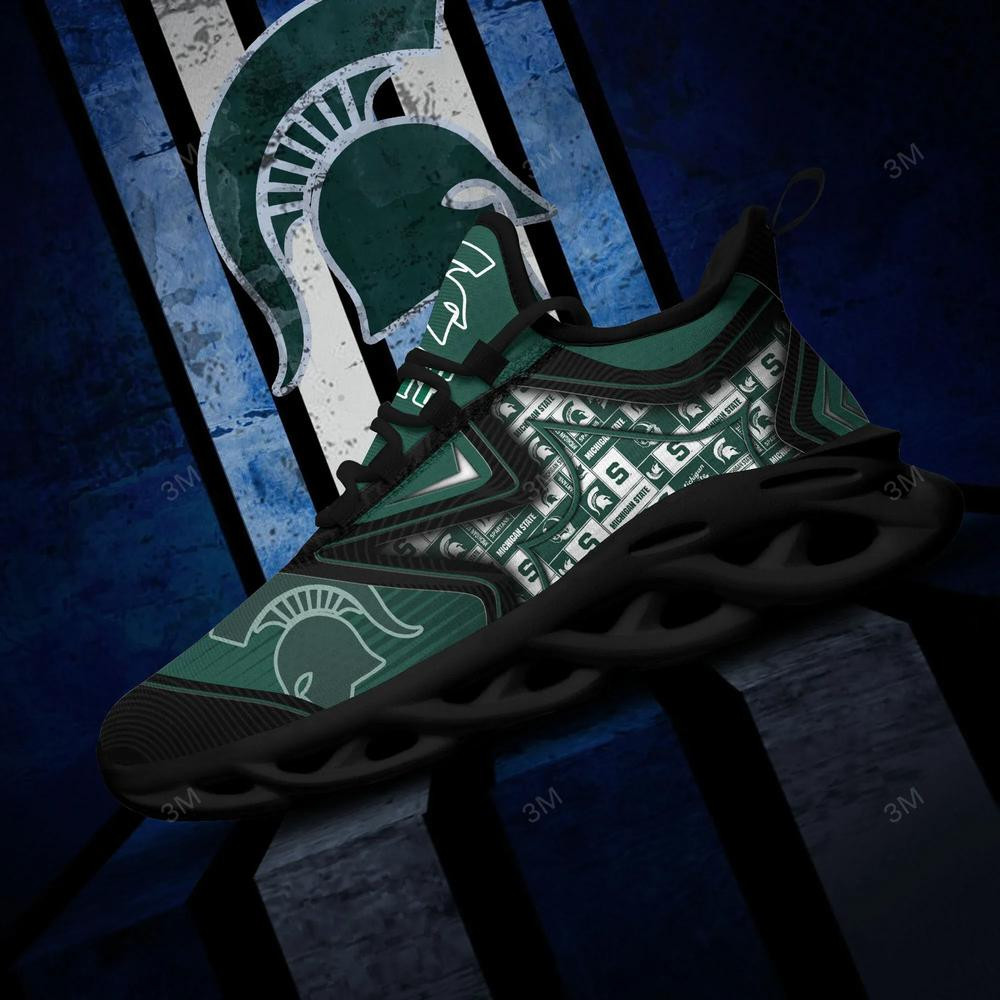 Michigan State Spartans Max Soul Clunky Shoes - Famjoys Michigan State Spartans Max Soul Clunky Shoes - Famjoys