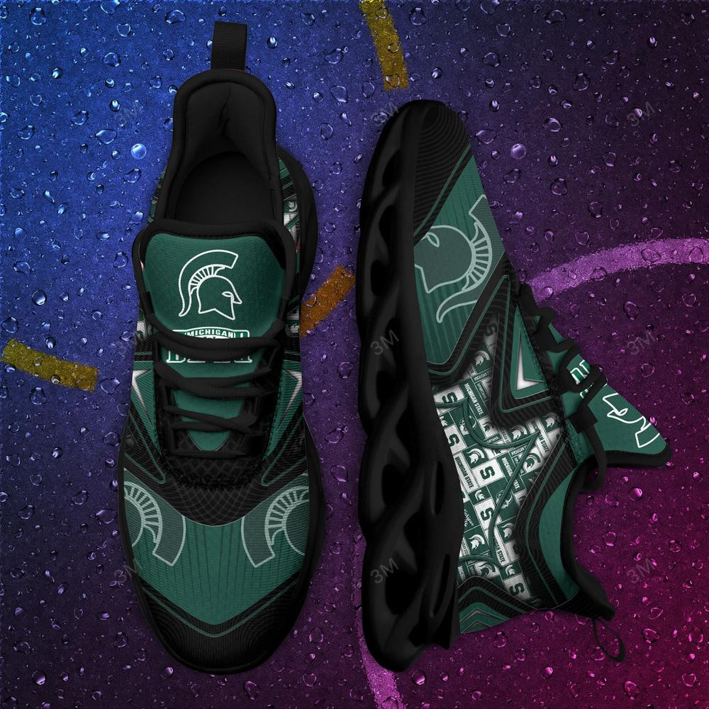 Michigan State Spartans Max Soul Clunky Shoes - Famjoys Michigan State Spartans Max Soul Clunky Shoes - Famjoys