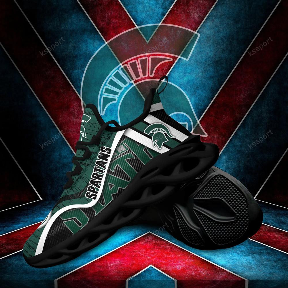 Michigan State Spartans Personalized Max Soul Shoes 2022 - Famjoys Michigan State Spartans Personalized Max Soul Shoes 2022 - Famjoys