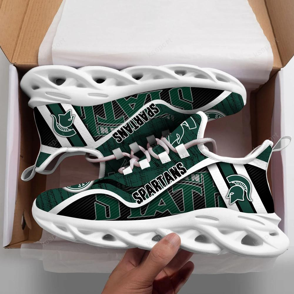 Michigan State Spartans Personalized Max Soul Shoes 2022 - Famjoys Michigan State Spartans Personalized Max Soul Shoes 2022 - Famjoys