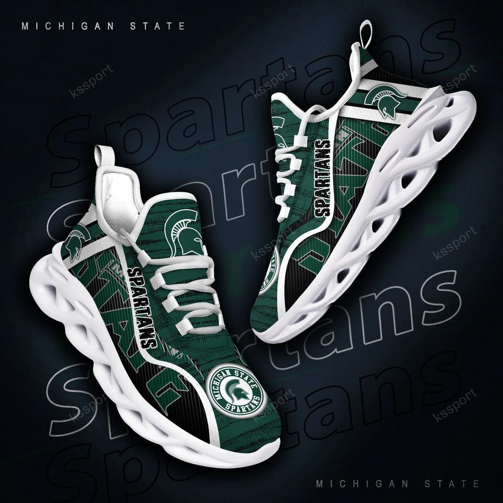 Michigan State Spartans Personalized Max Soul Shoes 2022 - Famjoys Michigan State Spartans Personalized Max Soul Shoes 2022 - Famjoys