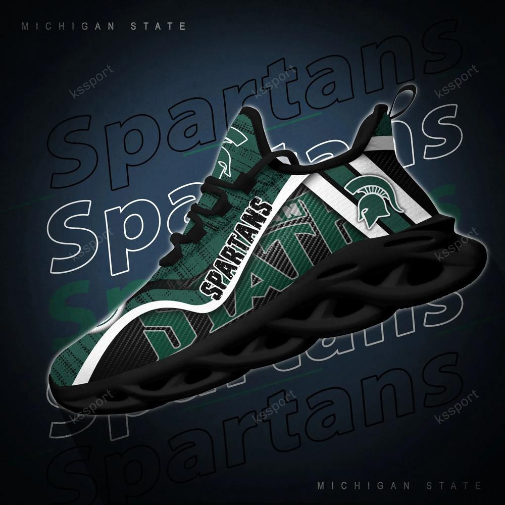 Michigan State Spartans Personalized Max Soul Shoes 2022 - Famjoys Michigan State Spartans Personalized Max Soul Shoes 2022 - Famjoys