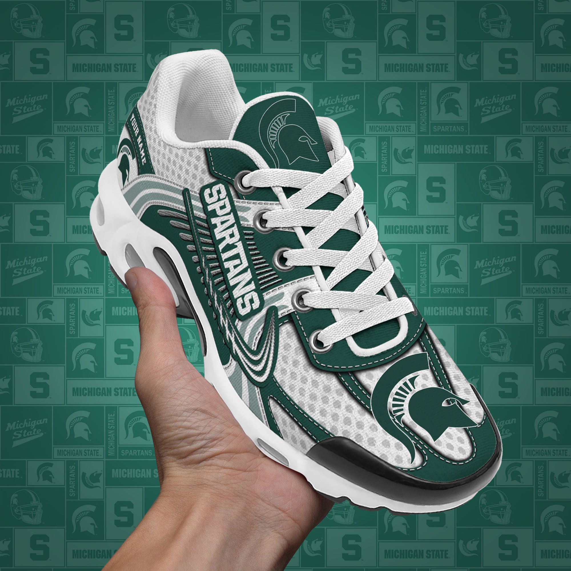 Michigan State Spartans TN Shoes Custom Your Name, Sport Shoes, Gifts For Fans, Sport Gifts For Him ETRG-62360 - Famjoys Michigan State Spartans TN Shoes Custom Your Name, Sport Shoes, Gifts For Fans, Sport Gifts For Him ETRG-62360 - Famjoys