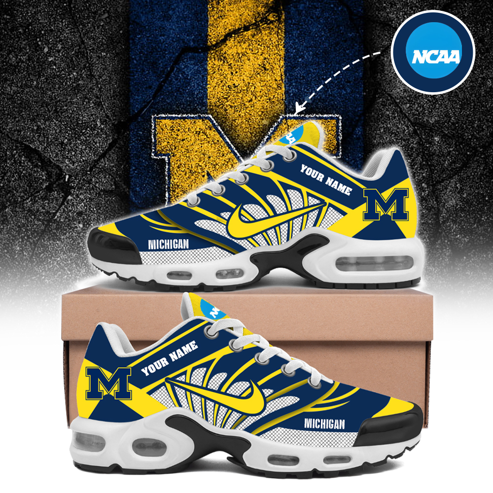 Michigan Wolverines Custom Sport Shoes - Famjoys Michigan Wolverines Custom Sport Shoes - Famjoys