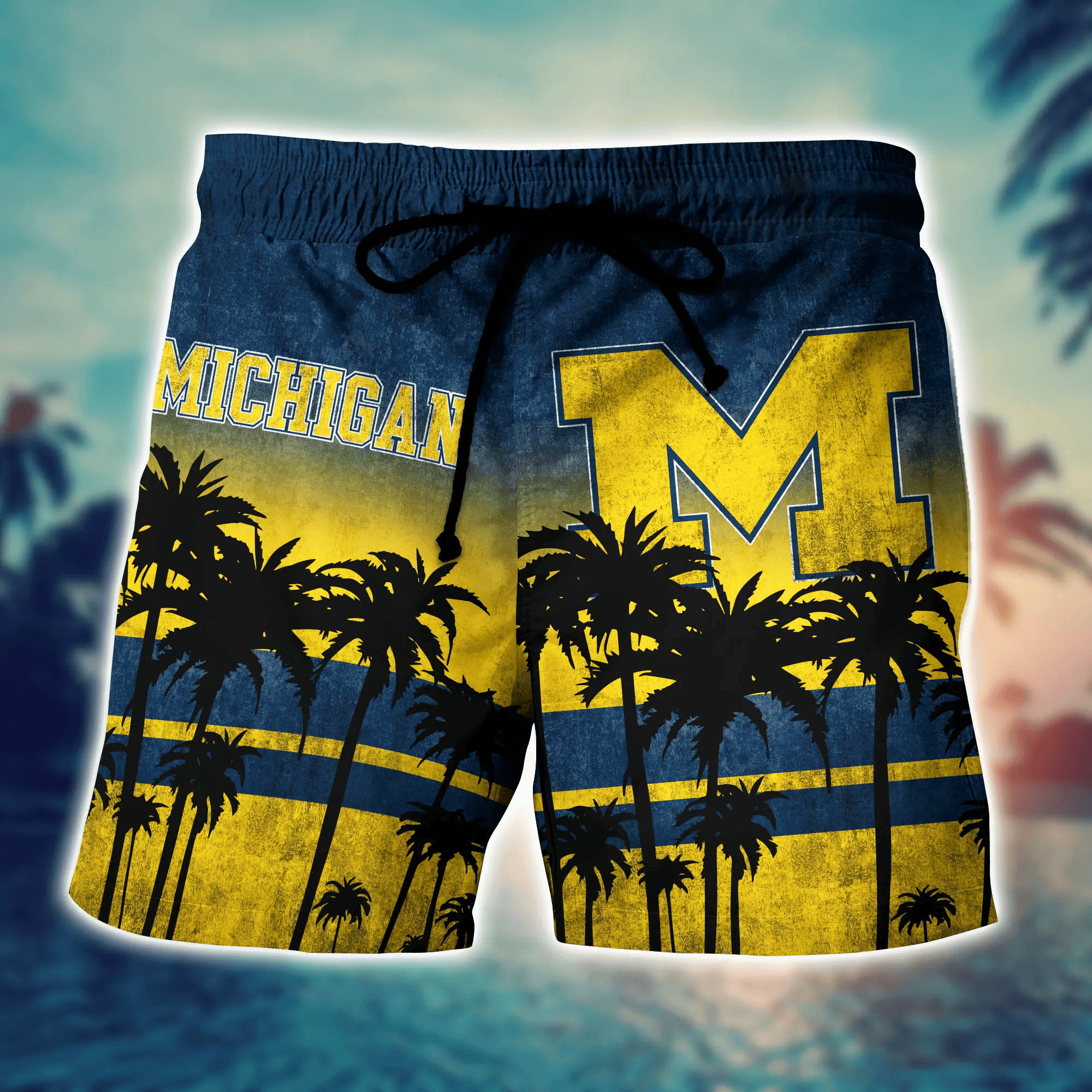 Michigan Wolverines Hawaii Apparel - Famjoys Michigan Wolverines Hawaii Apparel - Famjoys