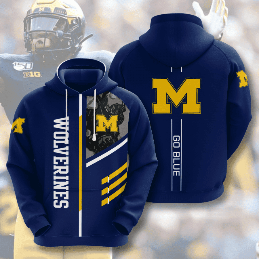 Michigan Wolverines Hoodie & Zip Hoodie - Famjoys Michigan Wolverines Hoodie & Zip Hoodie - Famjoys