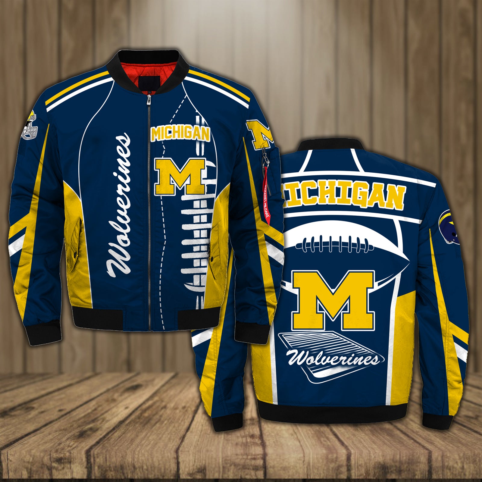 Michigan Wolverines Jacket - Famjoys Michigan Wolverines Jacket - Famjoys