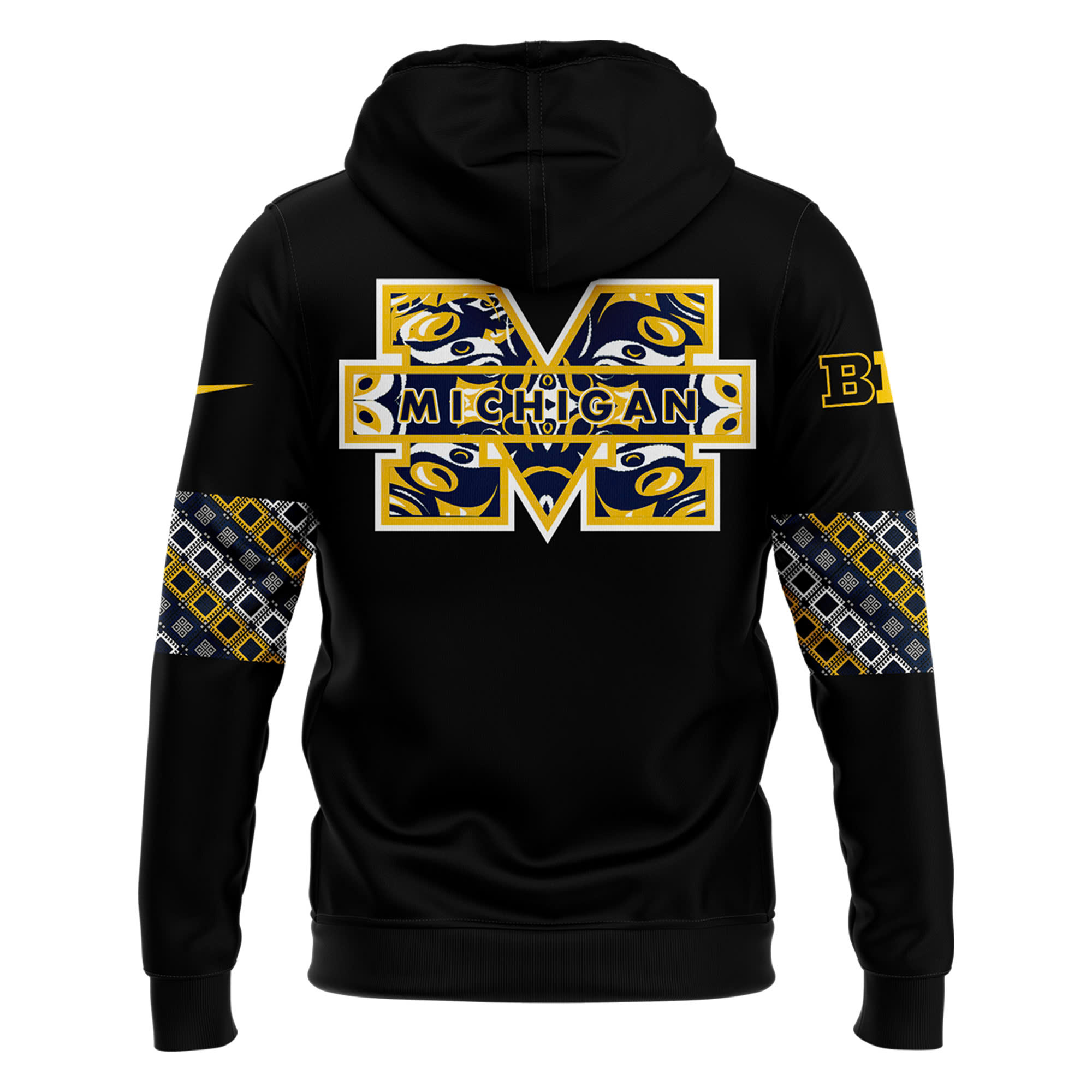 Michigan Wolverines Native American Heritage Month Premium Pullover Hoodie - Famjoys Michigan Wolverines Native American Heritage Month Premium Pullover Hoodie - Famjoys
