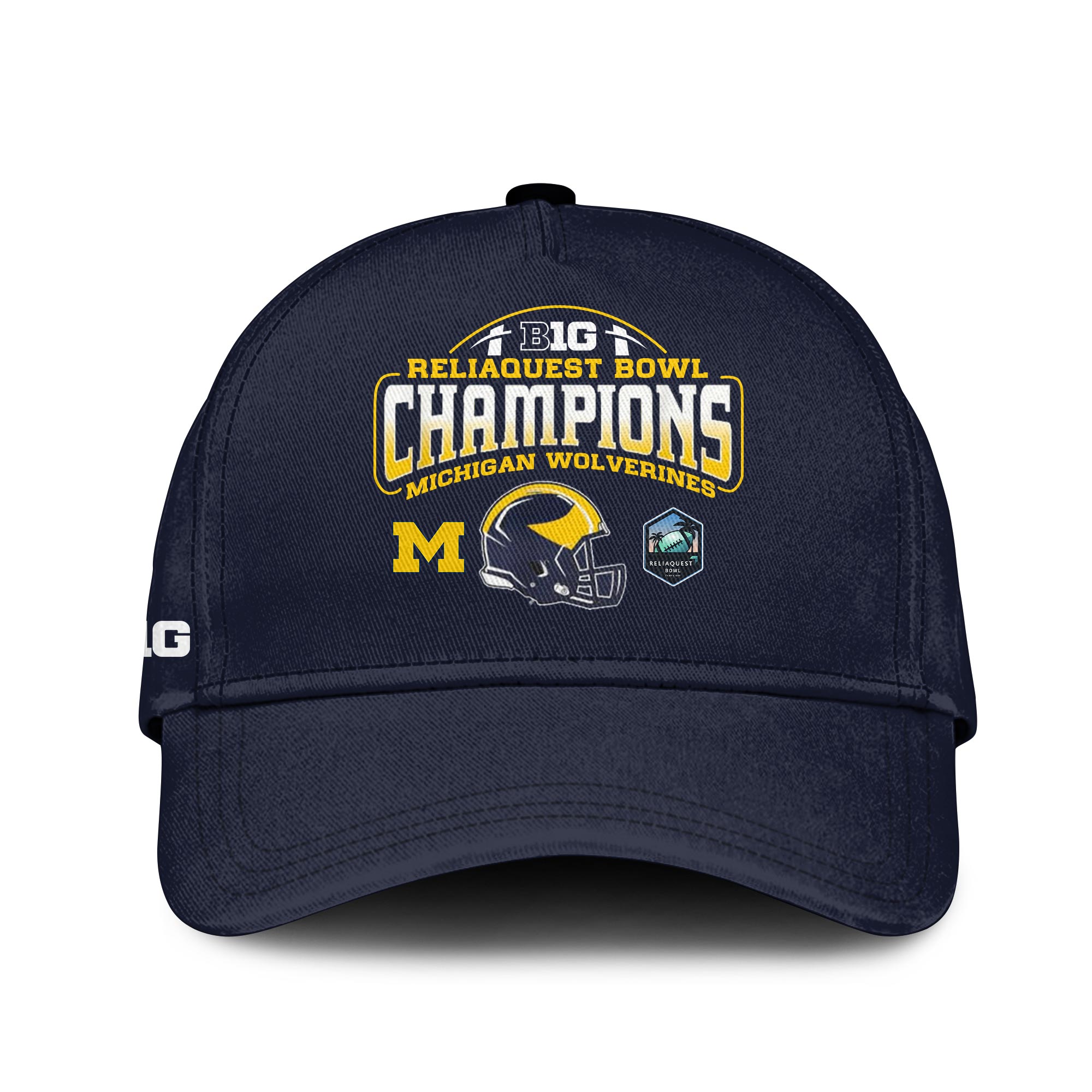 Michigan Wolverines ReliaQuest Bowl Champions Hoodie 2025 - Famjoys Michigan Wolverines ReliaQuest Bowl Champions Hoodie 2025 - Famjoys