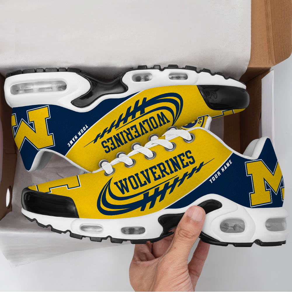 Michigan Wolverines TN Shoes DS001 - Famjoys Michigan Wolverines TN Shoes DS001 - Famjoys