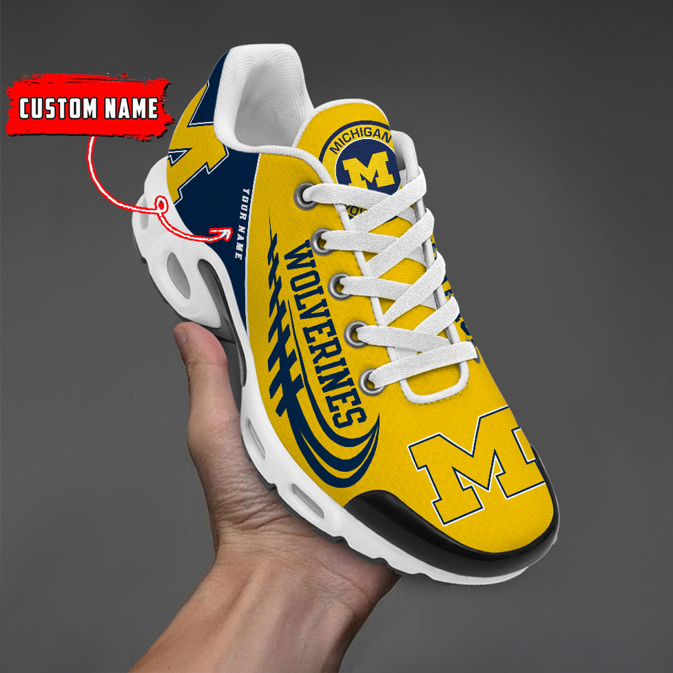 Michigan Wolverines TN Shoes DS001 - Famjoys Michigan Wolverines TN Shoes DS001 - Famjoys