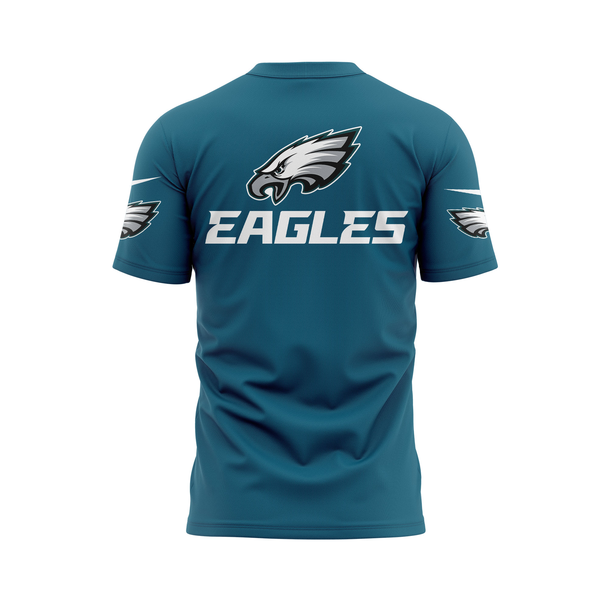 Midnight Green Philadelphia Eagles Super Bowl LIX Game Player T-shirt - Famjoys Midnight Green Philadelphia Eagles Super Bowl LIX Game Player T-shirt - Famjoys