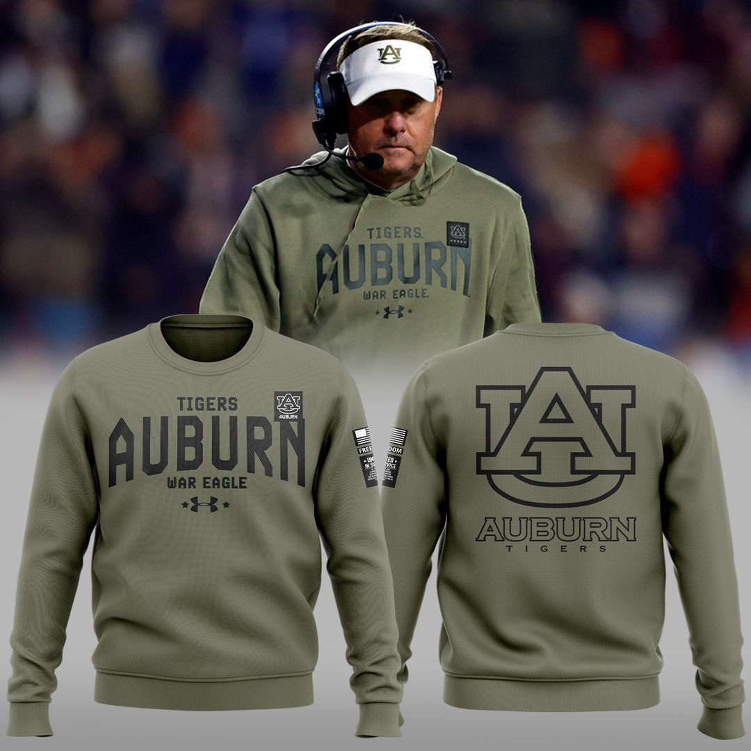 Military Appreciation Auburn Tigers football Hoodie - Famjoys Military Appreciation Auburn Tigers football Hoodie - Famjoys