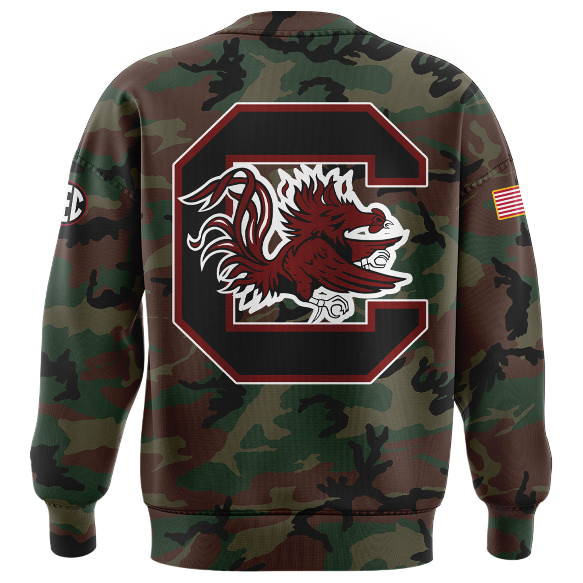 Military Appreciation Gamecocks Football Hoodie - Famjoys Military Appreciation Gamecocks Football Hoodie - Famjoys