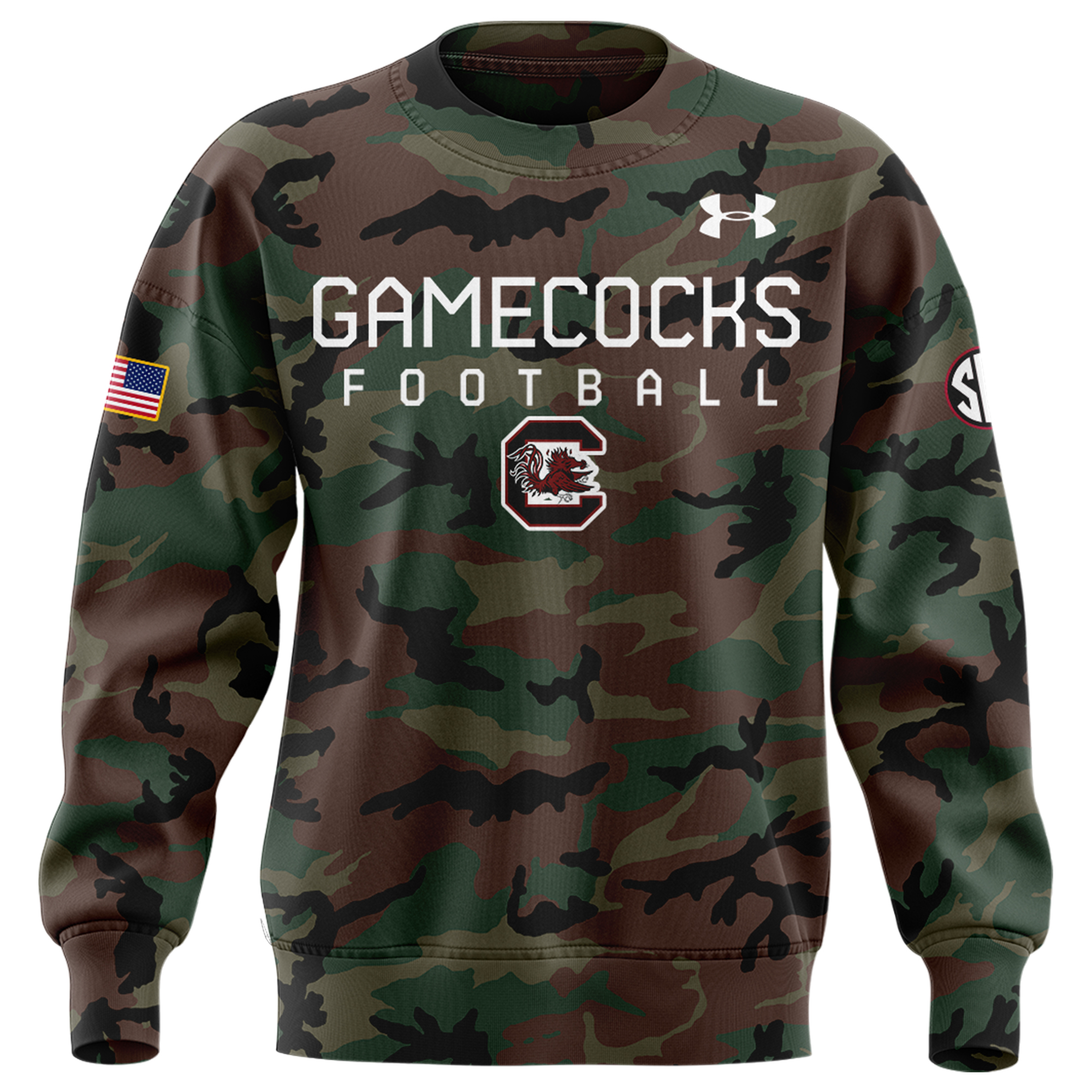 Military Appreciation Gamecocks Football Hoodie - Famjoys Military Appreciation Gamecocks Football Hoodie - Famjoys
