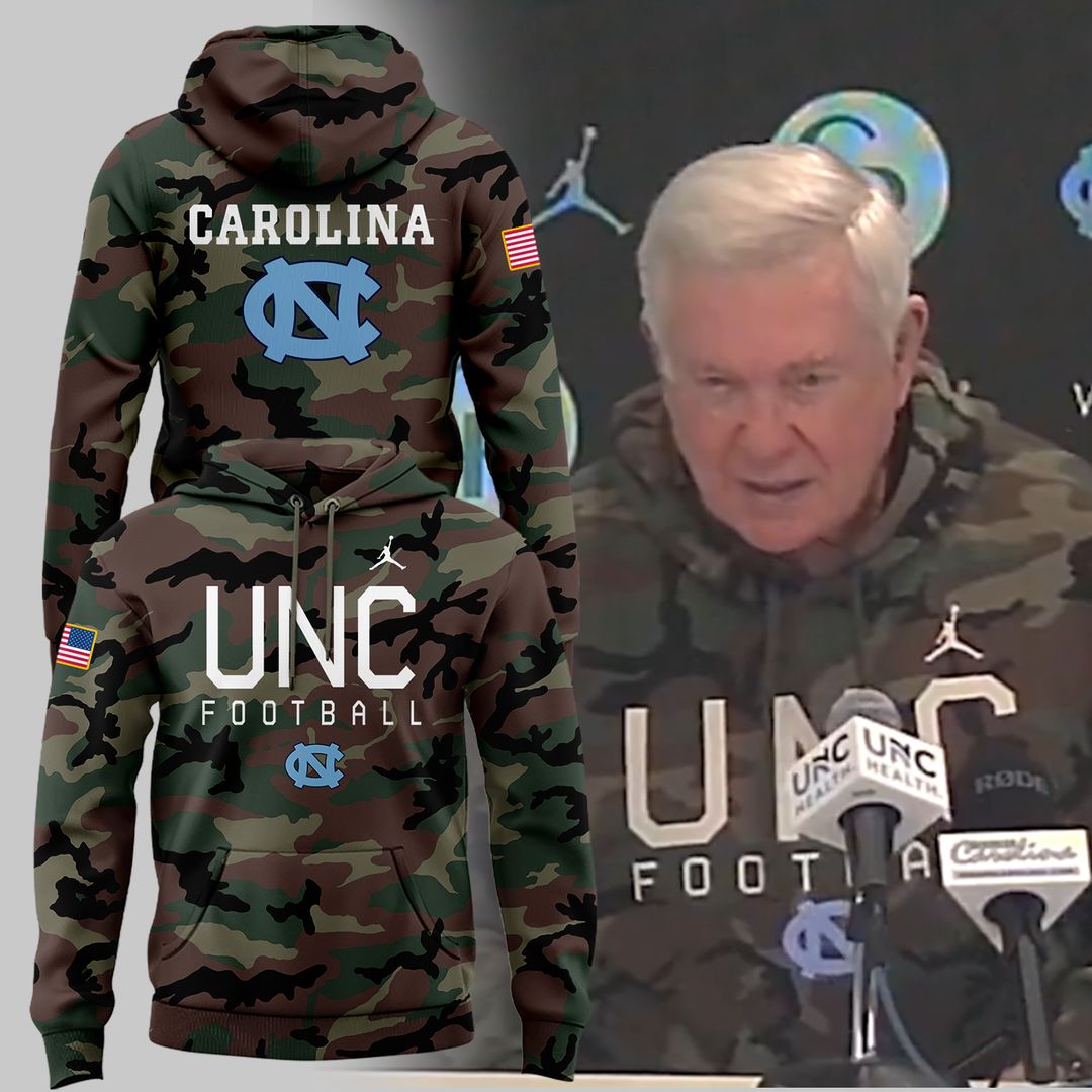 Military Appreciation North Carolina Football Hoodie - Famjoys Military Appreciation North Carolina Football Hoodie - Famjoys