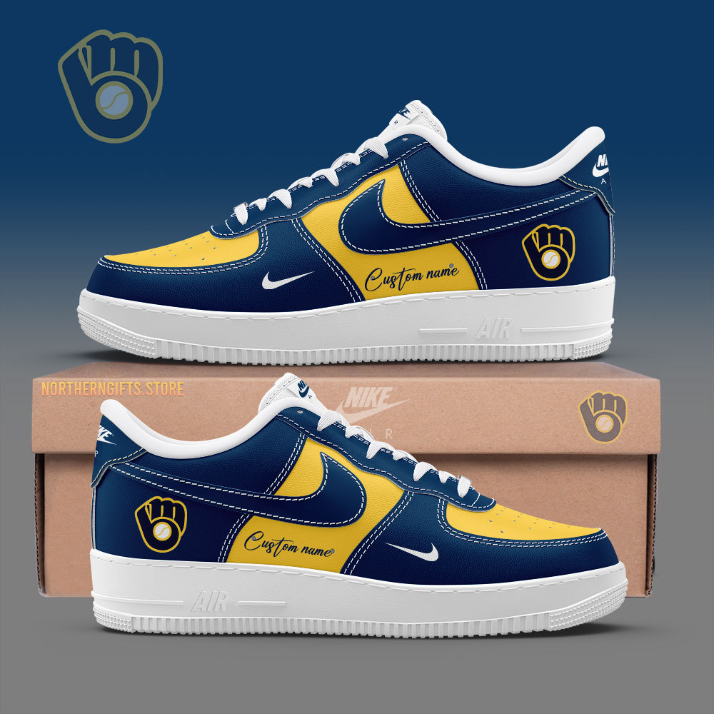 Milwaukee Brewers For Fans Shoes SP13042401ID10DS10 - Famjoys Milwaukee Brewers For Fans Shoes SP13042401ID10DS10 - Famjoys
