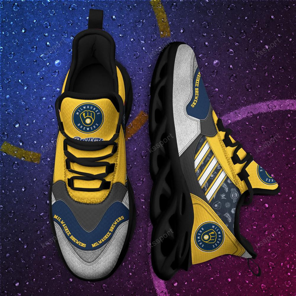 Milwaukee Brewers Max Soul Clunky, Running Sneakers - Famjoys Milwaukee Brewers Max Soul Clunky, Running Sneakers - Famjoys