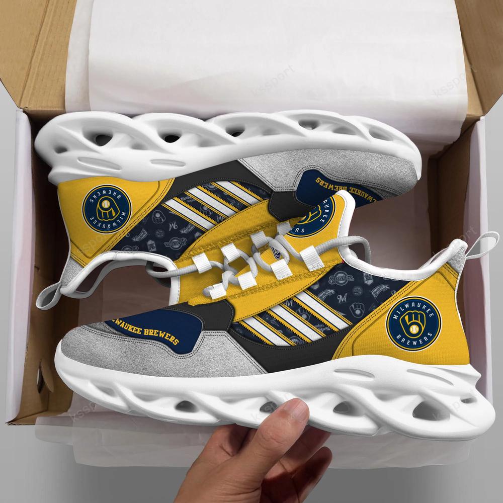 Milwaukee Brewers Max Soul Clunky, Running Sneakers - Famjoys Milwaukee Brewers Max Soul Clunky, Running Sneakers - Famjoys
