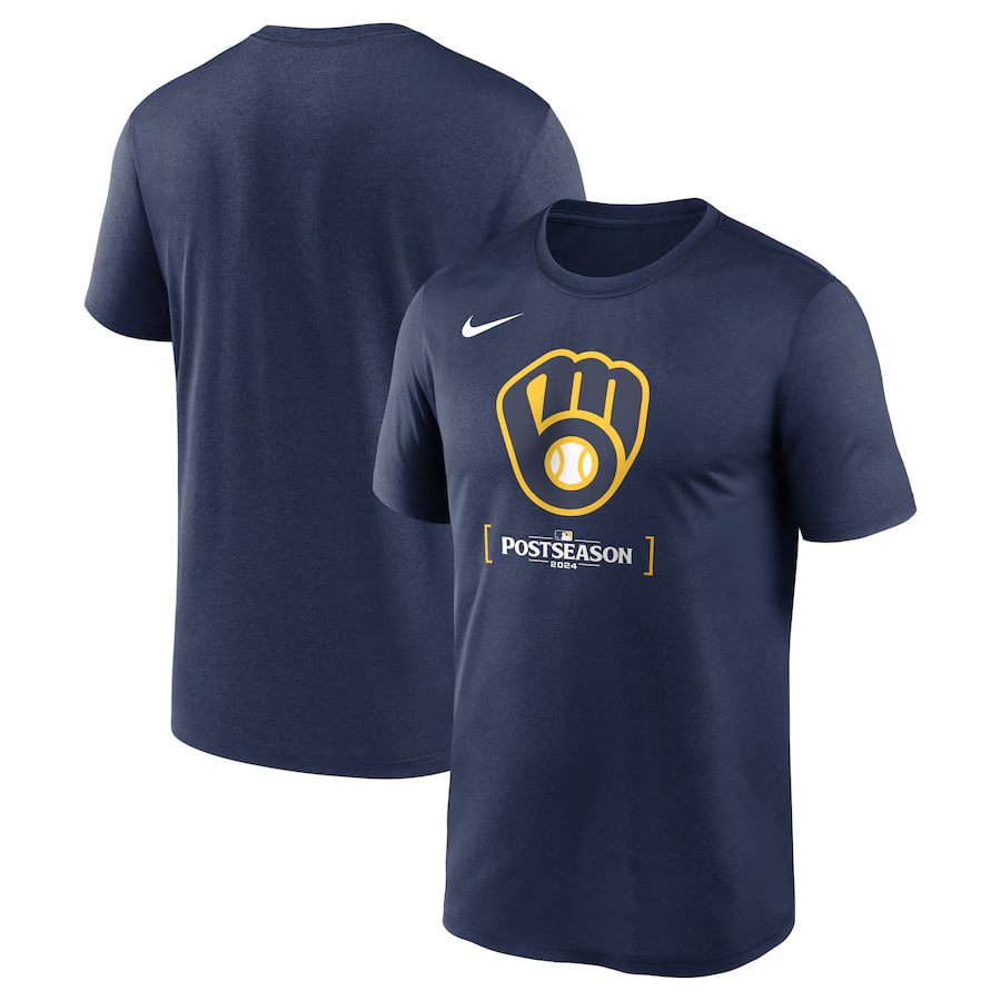 Milwaukee Brewers NL Central Division Champions Locker Room T-Shirt - Famjoys Milwaukee Brewers NL Central Division Champions Locker Room T-Shirt - Famjoys
